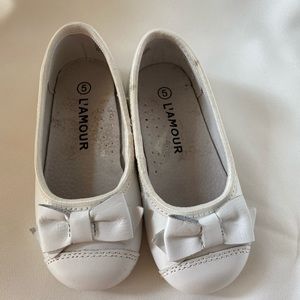 L’amour white flats